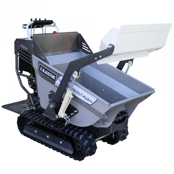 Blackstone TB-PRO 5500 DLT-Hydro - Motocarriola cingolata cassone dumper idraulico 500Kg