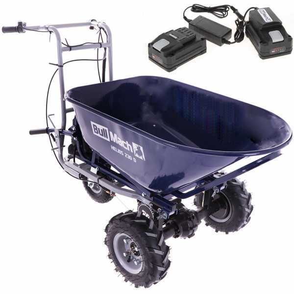 BullMach Helios 230 D - Carriola elettrica con doppia batteria 48V 2Ah