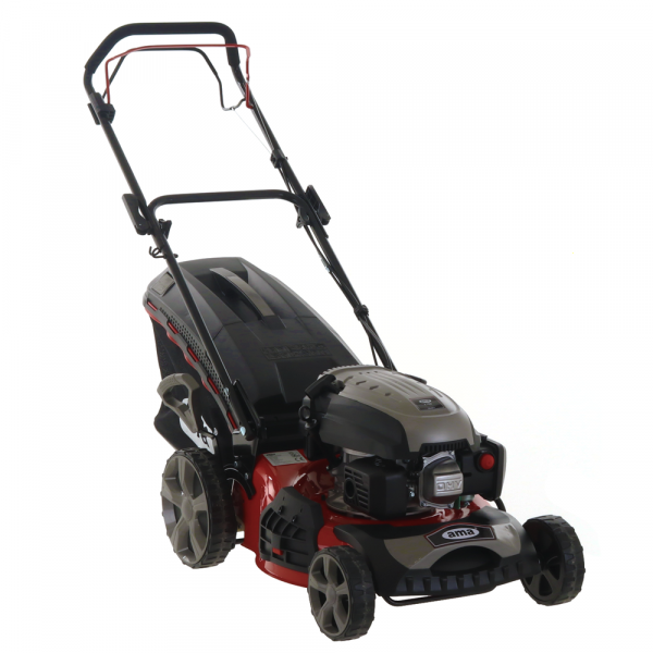 Rasenmäher Ama TRX 461 mit Radantrieb - 4in1: Auffangen, Mulchen, Seiten- und Heckauswurf