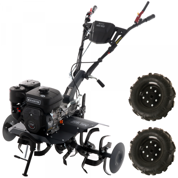 Motoazada BlackStone MHG 1800 con motor de gasolina de 212 cc