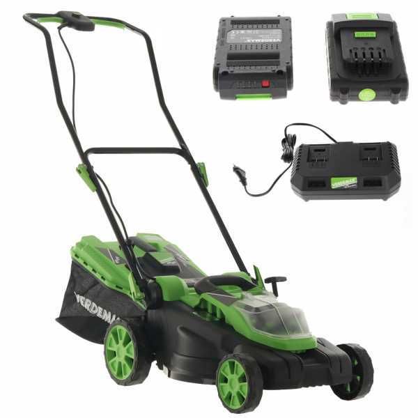 Akku-Rasenmäher Verdemax RS20 - 2 Akkus 20V/2.5Ah - Schnittbreite 38  cm