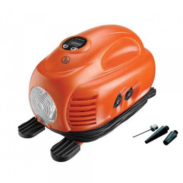 Black & Decker ASI200-XJ - Compresseur d'air portatif Oilless - 8 Bars Max