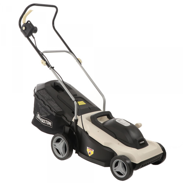 BlackStone B-ELM 38 - elektrischer Rasenmäher - 1800W -  Schnittbreite 38 cm