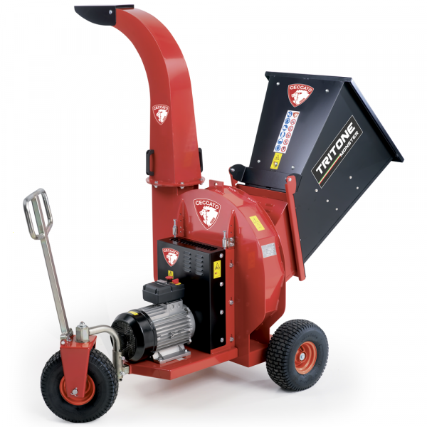 Ceccato Olindo Tritone Monster Electric - Elektro Häcksler - 400V - 12,5 PS