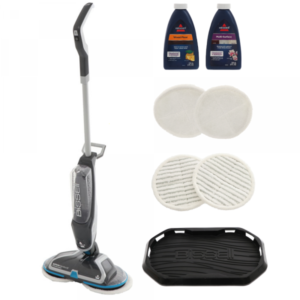 Bissell SpinWave Cordless - Lavapavimenti per superfici dure - 18V