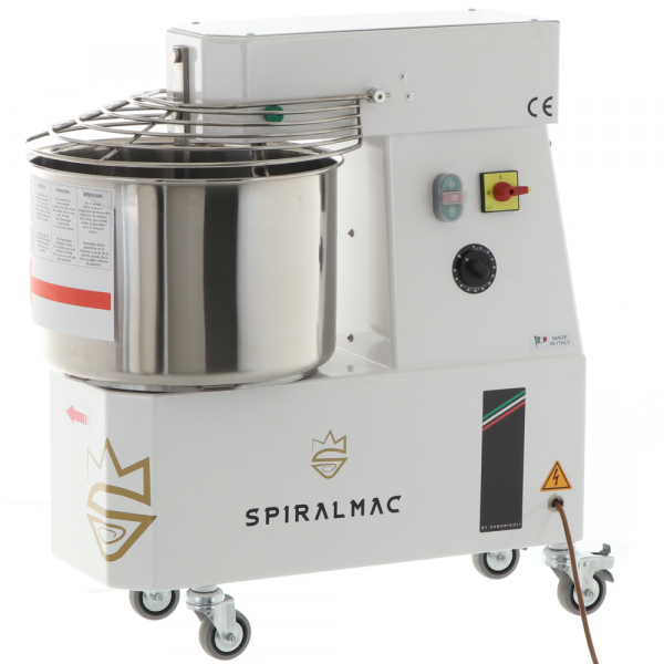 Pétrin à spirale haute hydratation SPIRALMAC SV20HH 2 vitesses - 20kg