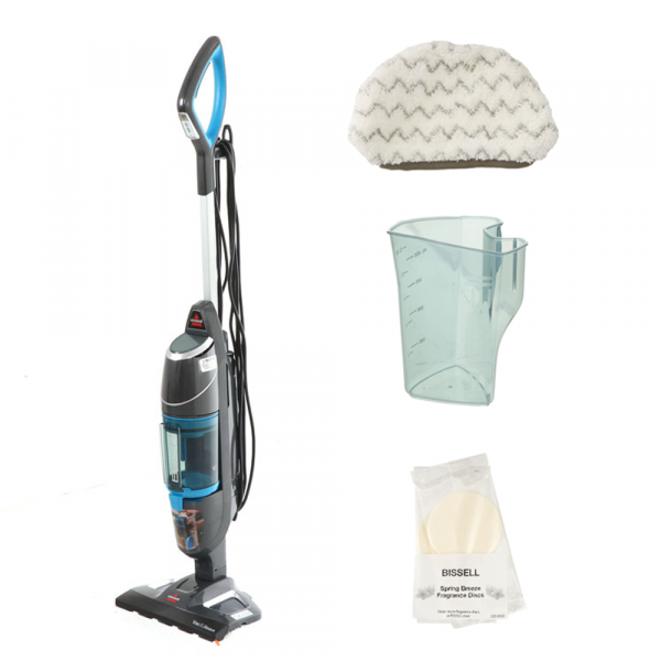 Bissell Vac & Steam - Mopa a vapor eléctrica - 2 en 1 - 1600W