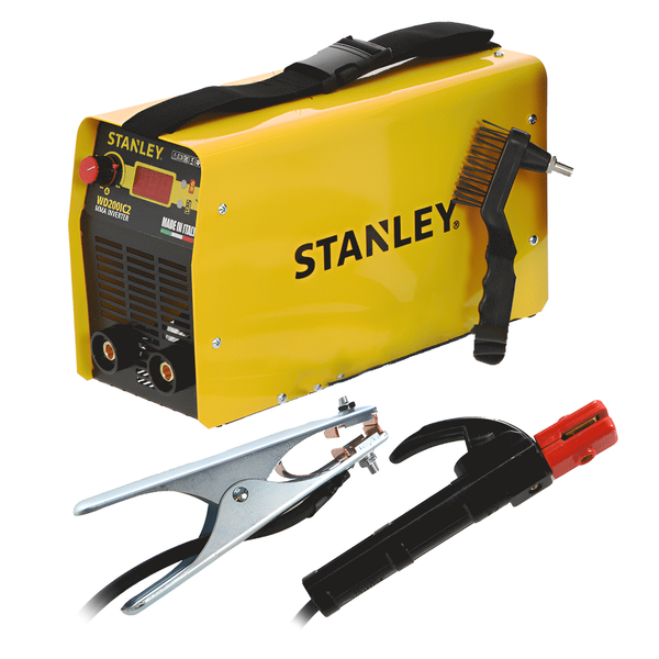Stanley WD200IC2 - Saldatrice Inverter (MMA) + Kit, corrente continua (DC)