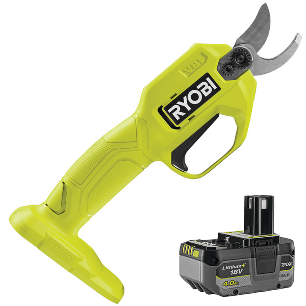 Akku-Gartenschere RYOBI RY18SCA-0 18V - mit Akku 18V/4 Ah