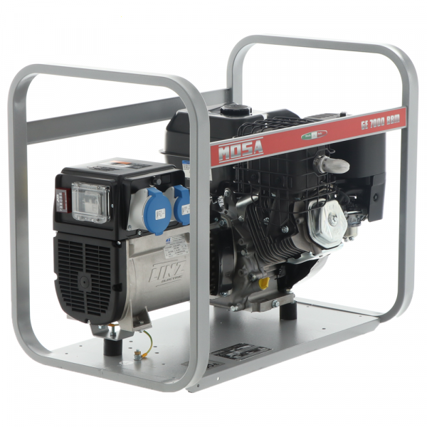 MOSA GE 7000 BBM - Benzin Stromerzeuger -  6 kW - Dauerleistung 5 kW - 230V