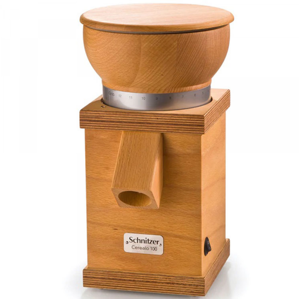 Schnitzer Cerealo 100 - Getreidemühle aus Buche Multiplex - 250W
