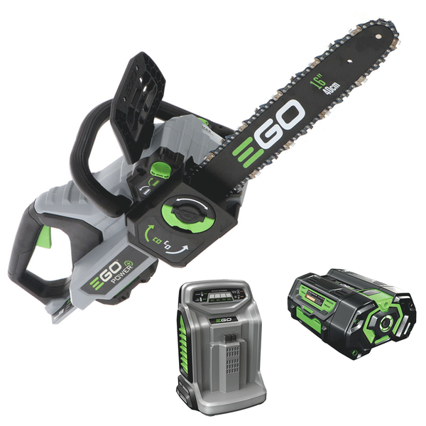 EGO CS1610E - Tronçonneuse à batterie - 56V 5Ah - longueur de coupe de 40 cm