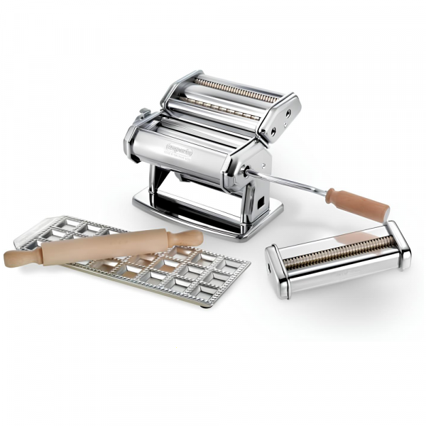 Imperia Pastaia Italiana - Máquina de hacer pasta manual INOX