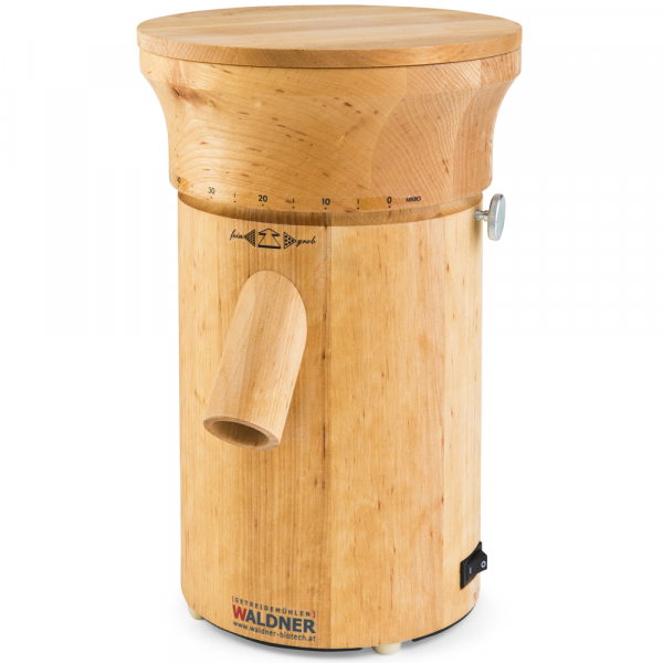 Waldner Single - Getreidemühle aus Erle - 400W