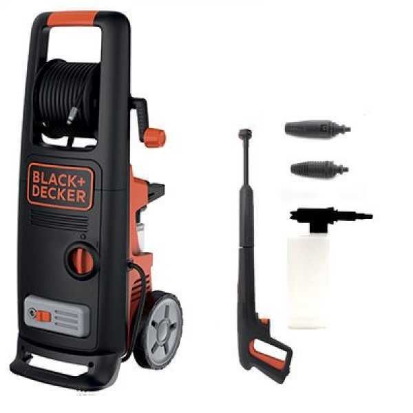 Hidrolimpiadora Black & Decker BXPW1900E, robusta y potente, 130 bar máx