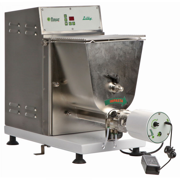 Professionelle Nudelmaschine 2 in 1 FIMAR PF40E 400V - zum Kneten und Pressen