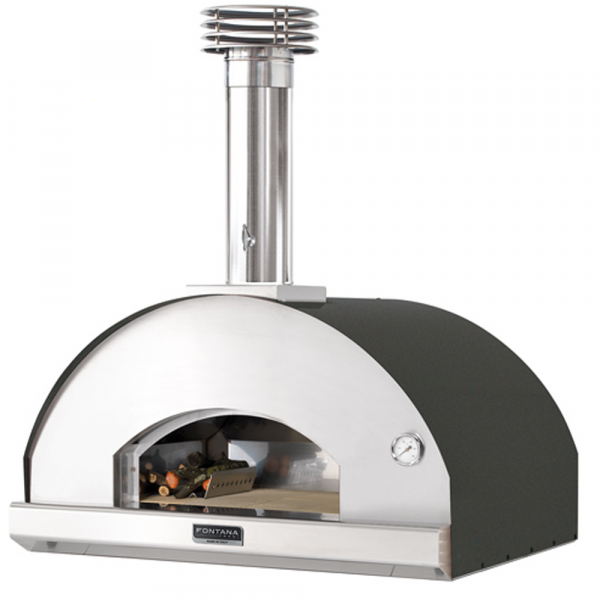Fontana Mangiafuoco Antracite - Horno de leña