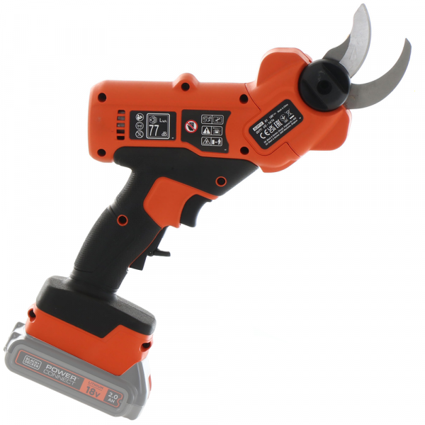 Black & Decker BCPP18D1-QW Akku-Gartenscherefür die Baumpflege - SOLO - AKKU UND LADEGERÄT NICHT ENTHALTEN!