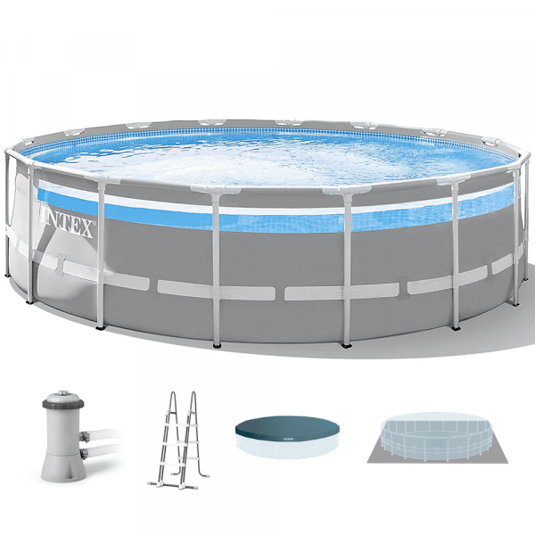 Piscina Redonda Intex Prisma Frame Clearview 26722NP