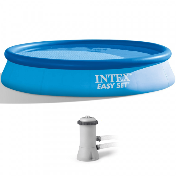 Intex Easy Set 28142NP - Piscina gonfiabile + Pompa filtro 45 W
