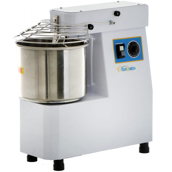 Euromech EMF 10 - Amasadora de espiral capacidad 8 kg - Monofásica