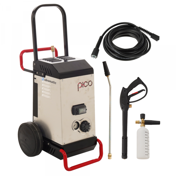 Idromatic pico 150.9 ts - Kaltwasser-Hochdruckreiniger 230V - Messingpumpe
