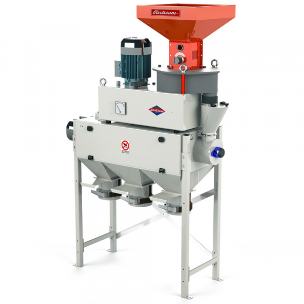 Partisani Combi Junior - Elektrische Steinmühle - 400V 1800W