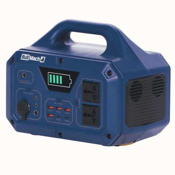 BullMach Elektron 500 - Tragbare Powerstation - 500W/499.5Wh 3.7V