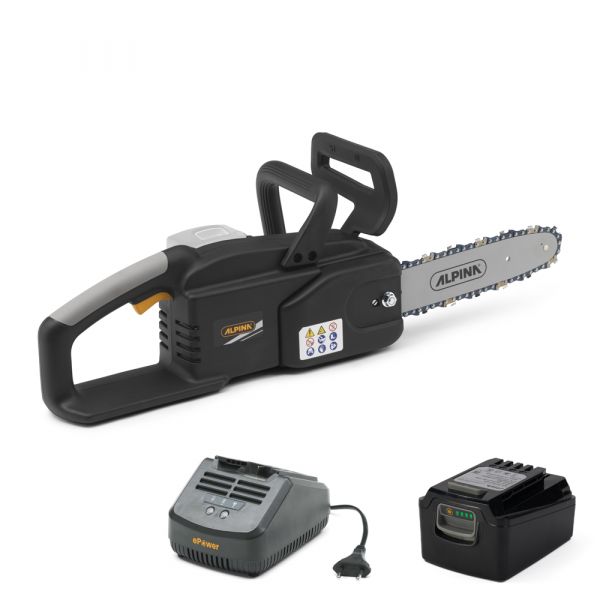 Alpina AC 20 Li Kit - Elettrosega a batteria 20V 4Ah - Lama da 25cm