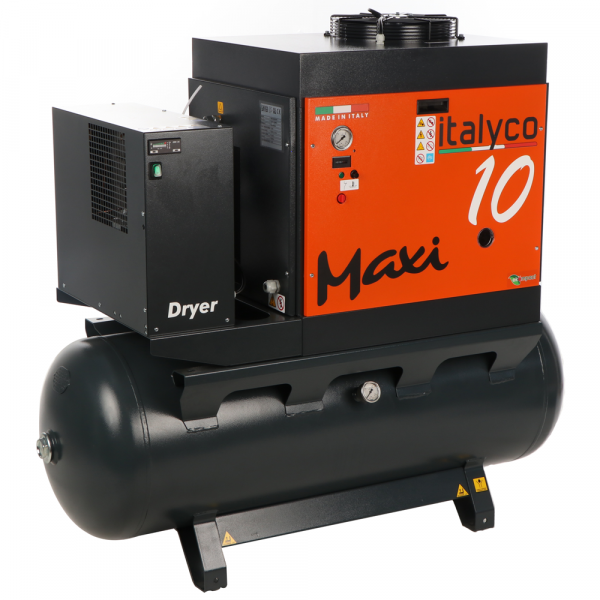 Italyco Maxi 10/270 D - Schraubenkompressor - Max. Druck 10 bar