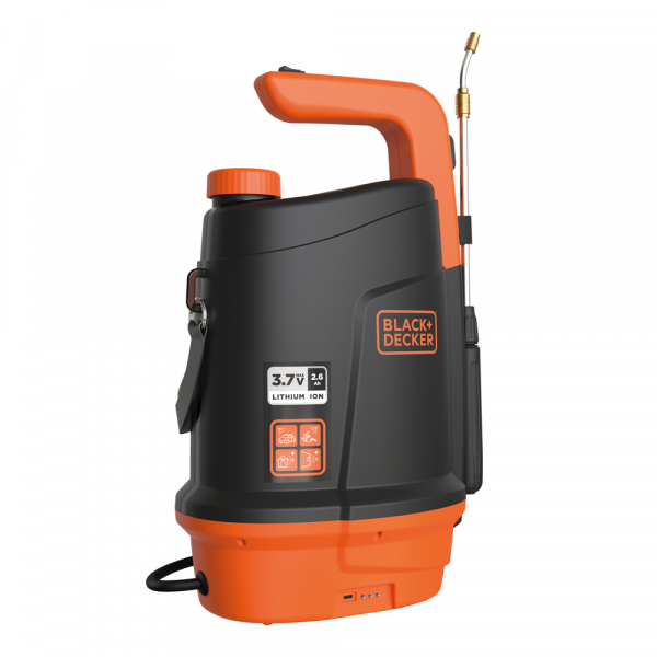 Black & Decker BXSPBS05E - Akku-Rückensprühpumpe - 5 Liter - 3,7V - 2,6Ah