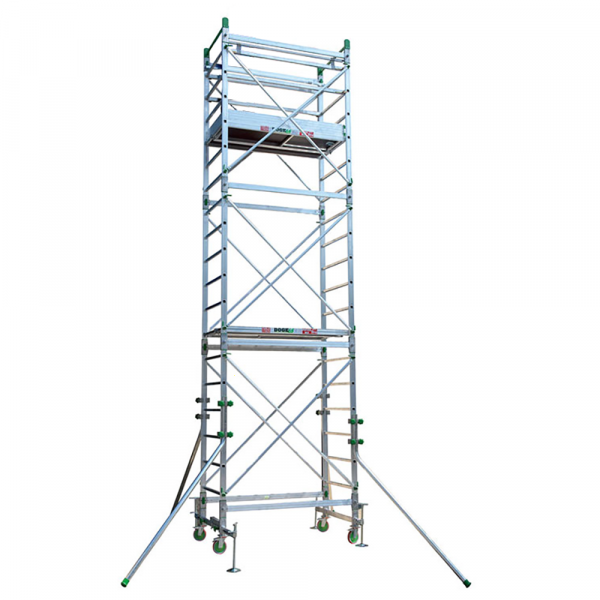 Facal DOGE80 DG8/5CEN - Trabattello in alluminio - Base 220 cm - Altezza 9.64mt