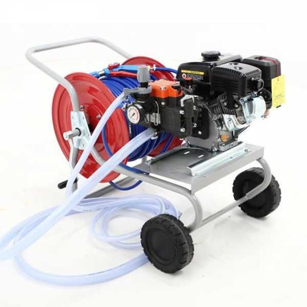 Kit Motorsprühpumpe Comet MP 30  Loncin G 200 F mit Wagen