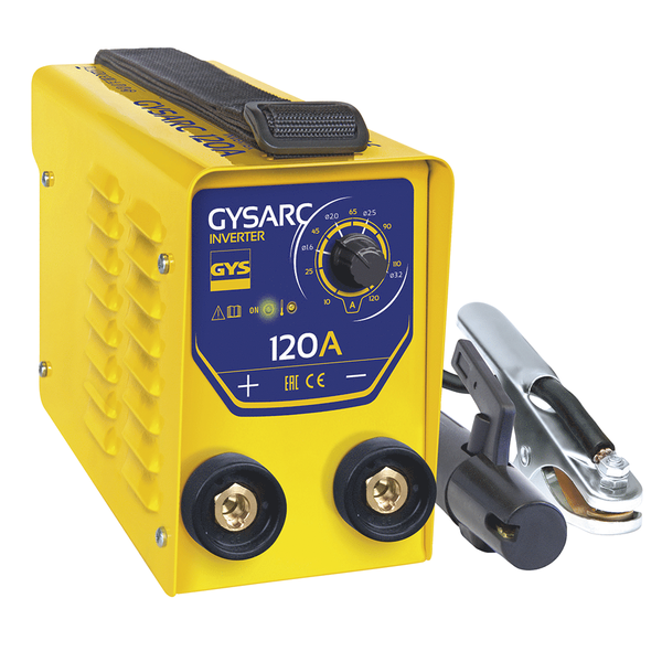GYS GYSARC 120 - Saldatrice Inverter (MMA) - corrente continua (DC)
