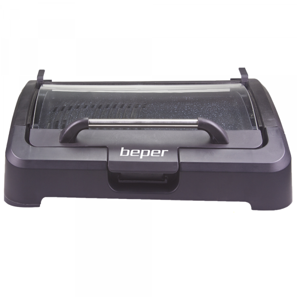 Beper 90871 - Elektrogrill mit Deckel - 2.2 Kw