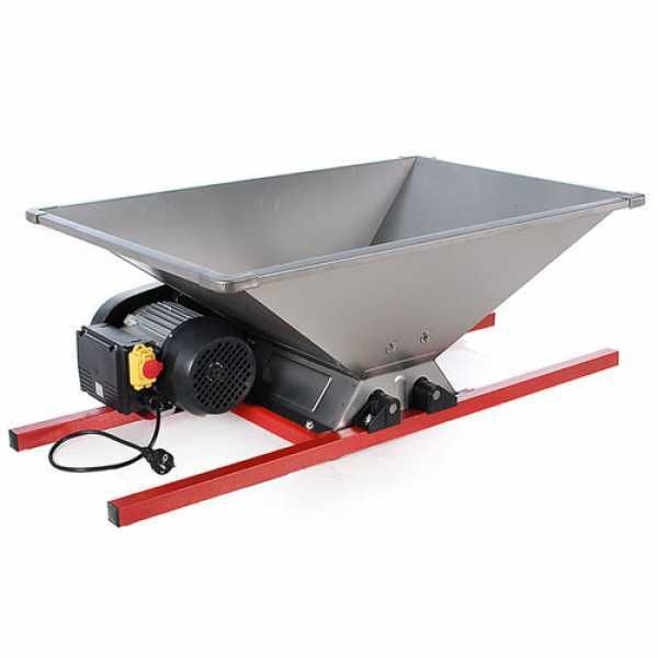 Grifo PMI.18 - elektrische Traubenmühle aus Edelstahl - Mit Schutzvorrichtungen