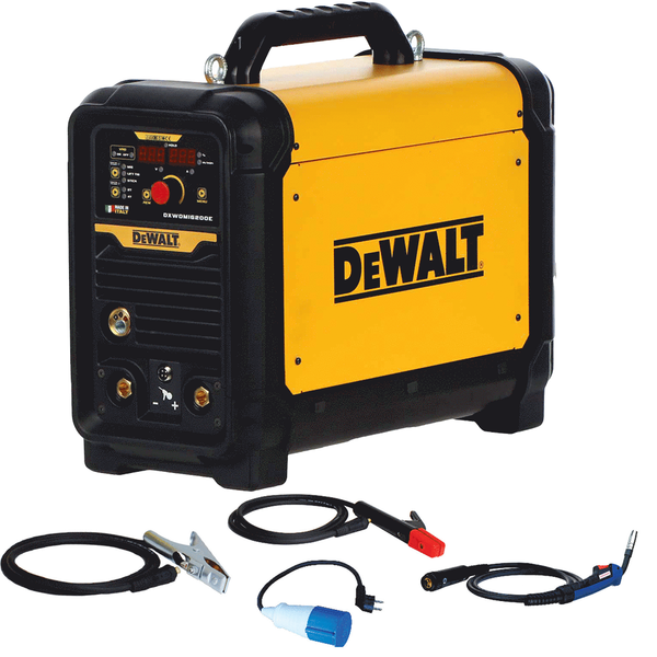 DeWalt DXWDMIG 200E - Inverter Multiprozess Schweißgerät (MIG-MAG/MMA/TIG Lift) - Gleichstrom (DC)