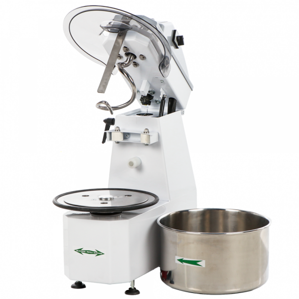 Fimar 18SR - Spiralkneter mit kippbarem Kopfstück  - 400V - 2 Geschwindigkeiten