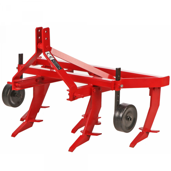 Décompacteur agricole série légère 140 - 5 dents - Roues en acier
