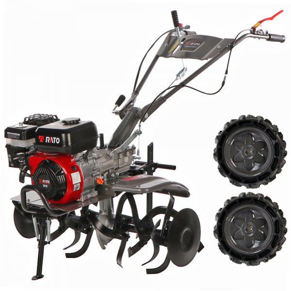 Italian Power RG 3.6-75Q-Z - Motobineuse à essence 7 CV - Moteur Rato R210