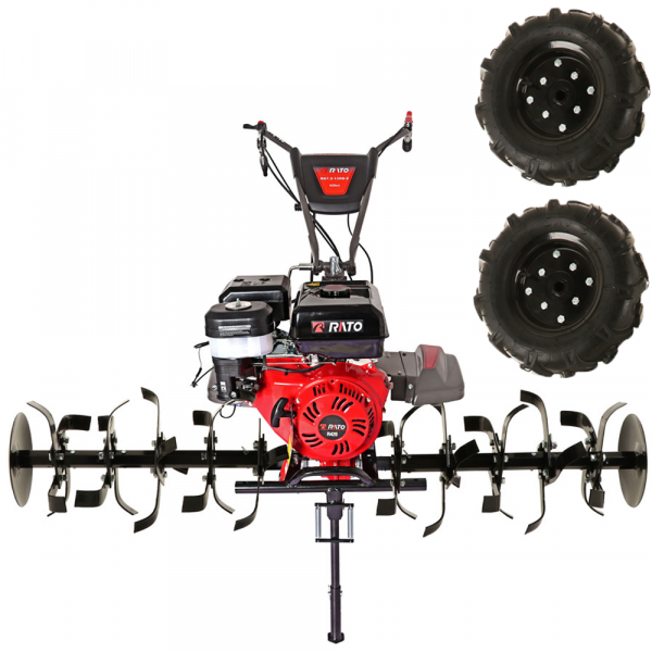 Italian Power RG 7.2-130Q-Z - Motobineuse à essence 15 CV - Moteur Rato R420