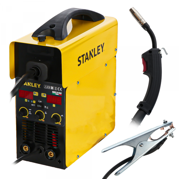 STANLEY MIG 160 - Multifunktions-Inverter-Schweißgerät  - MIG/MMA/TIG LIFT - GAS/NO GAS