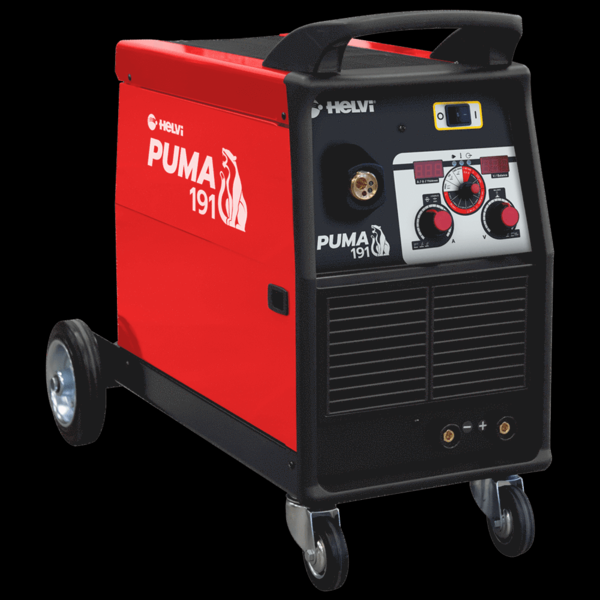 HELVI Puma 191 - Multifunktions-Inverter-Schweißgerät (MIG-MAG/MMA/WIG), Gleichstrom (DC)