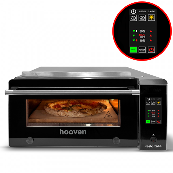 Resto Italia Hooven 341 - Pizzaofen - mit digitalem Bedienfeld