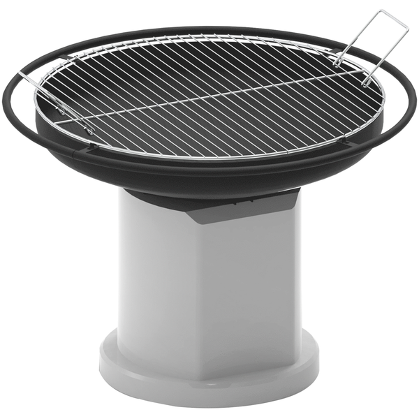 Palazzetti Efesto 60 - Barbacoa de obra de leña y carbón
