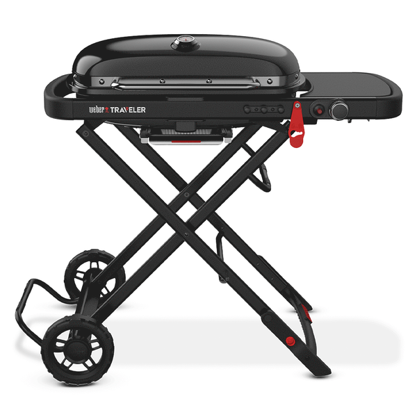 Weber Traveler Stealth - Barbecue a gas portatile