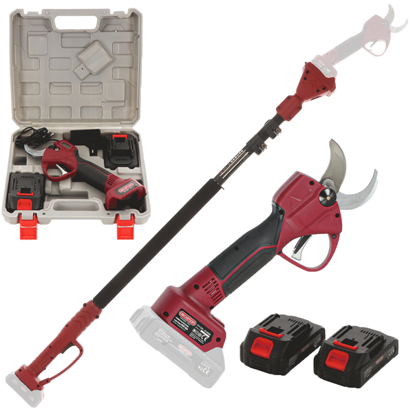 Archman FE07-40A - Akku-Baumschere  + Teleskopstange 180-240 cm - 2x 21V 2Ah - Ø 40 mm