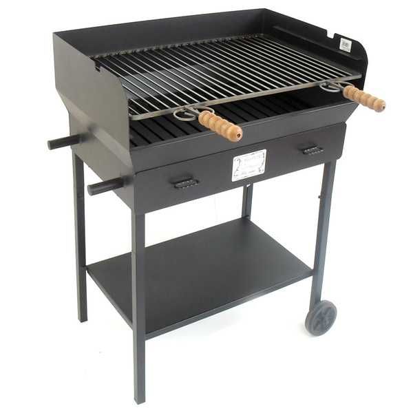 Cruccolini Massa - Barbecue à bois et charbon en fer artisanal