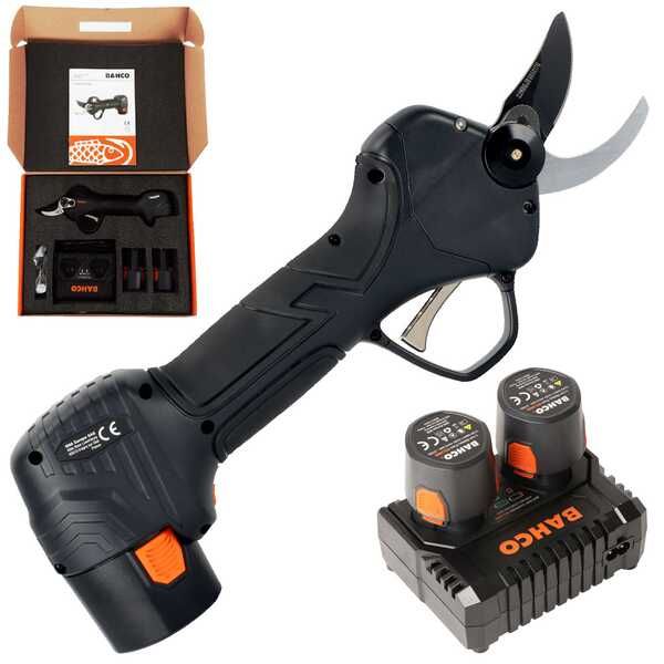 BAHCO BCL226 - Akku-Gartenschere - 2x 12.6V 2,5 Ah
