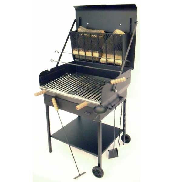 Cruccolini Gran Ristoro - Holzkohlegrill - 69x45 - aus schwerem Stahl